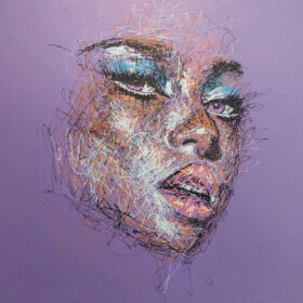 siow portrait acrylmarker