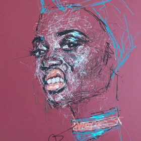 siow portrait acrylmarker