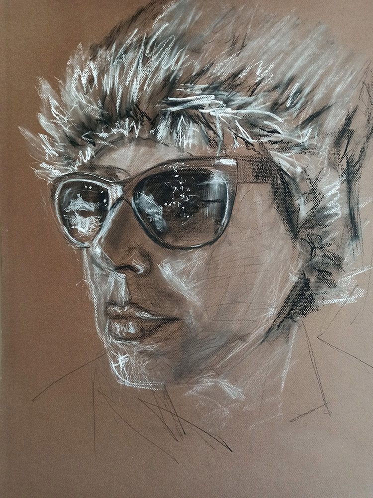 siow portrait pastell