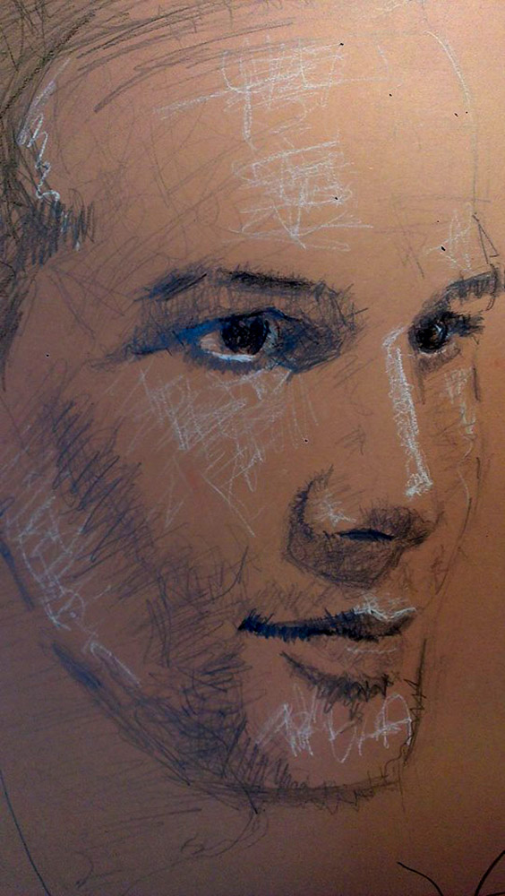 siow portrait pencil