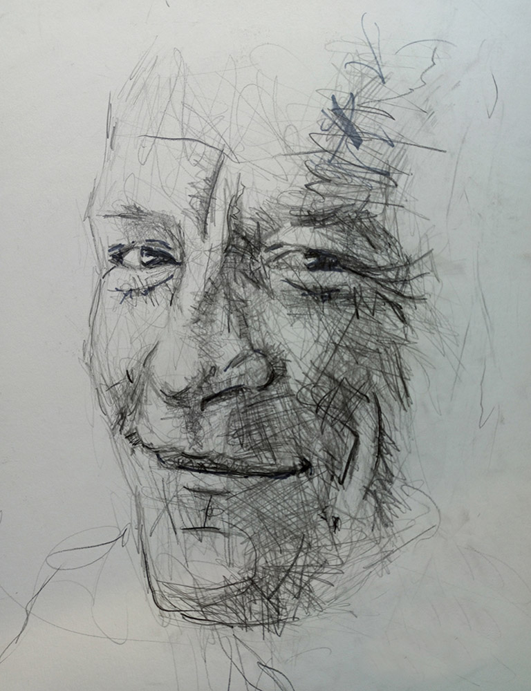 siow portrait pencil lotha